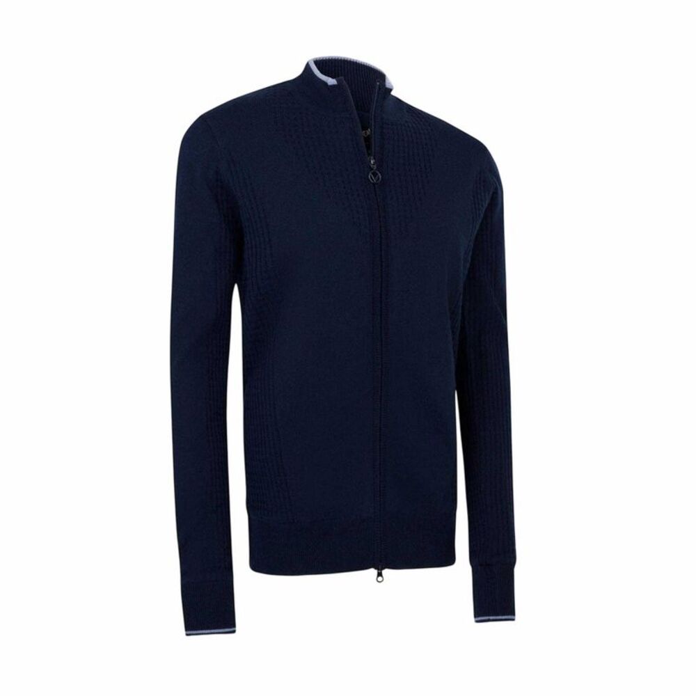 Callaway Womens/Ladies Wool Mock Neck Regular Sweatshirt / Navy Blue